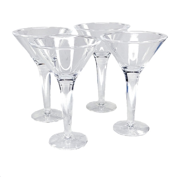 Other - Clear Acrylic Martini Glasses - 4